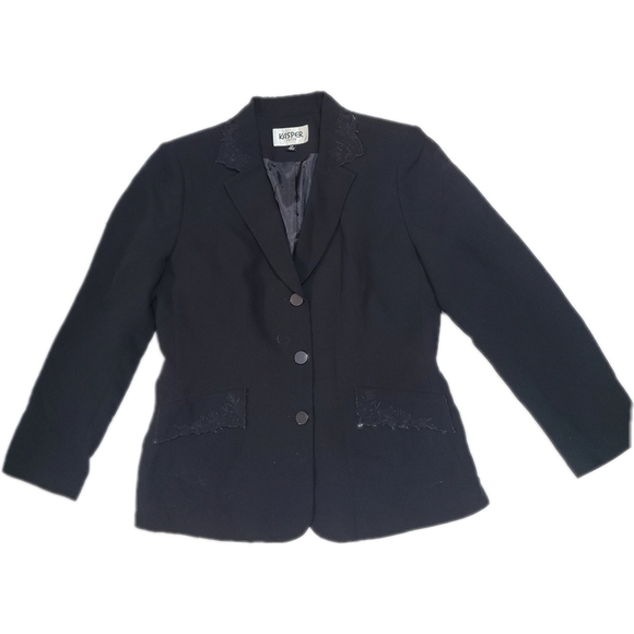 KASPER | Black Blazer - Picture 3 of 9